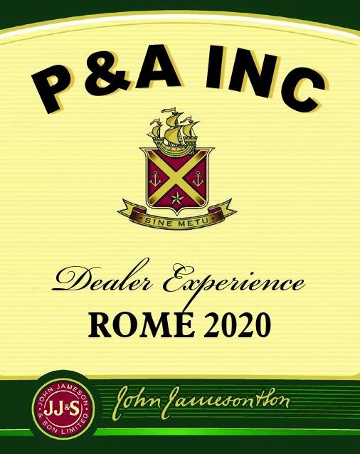 Corporate event stylized labels for Jameson shot bottle - Labelyourlife