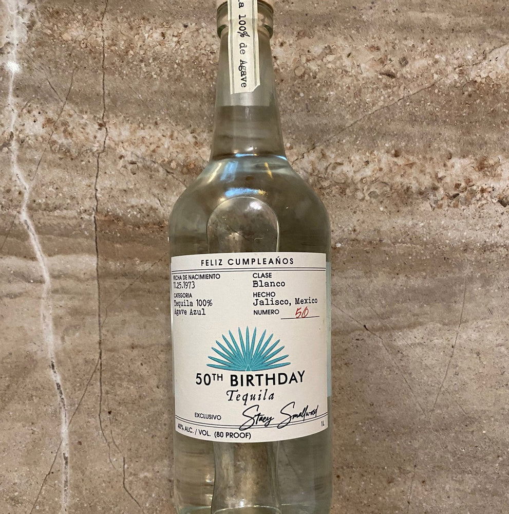 Custom Casamigos Birthday Bottle Labels