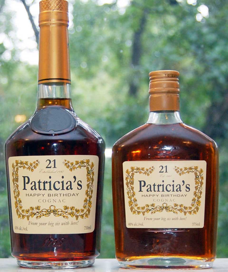 Custom Hennessy Label for a Unique Birthday Gift - Labelyourlife
