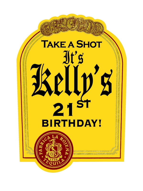 Jose Cuervo Gold Label Personalized Birthday Gift - Labelyourlife