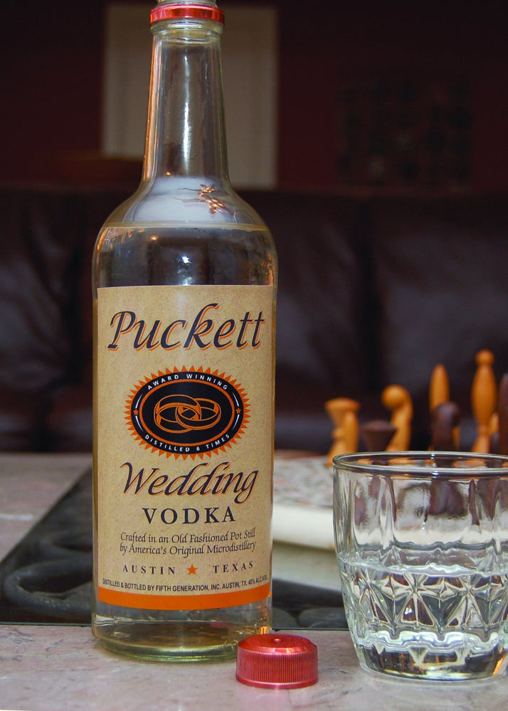 Tito's Vodka Wedding gift labels