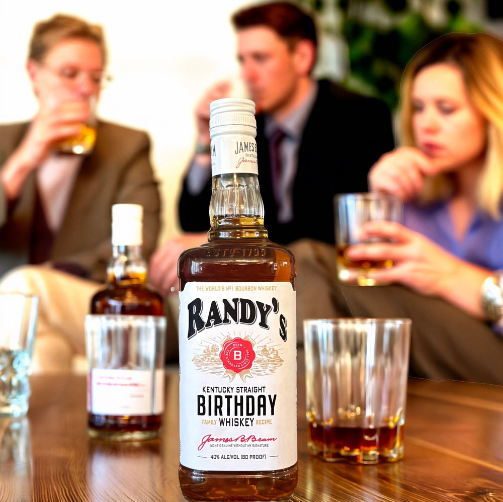 Jim Beam Bourbon custom birthday labels