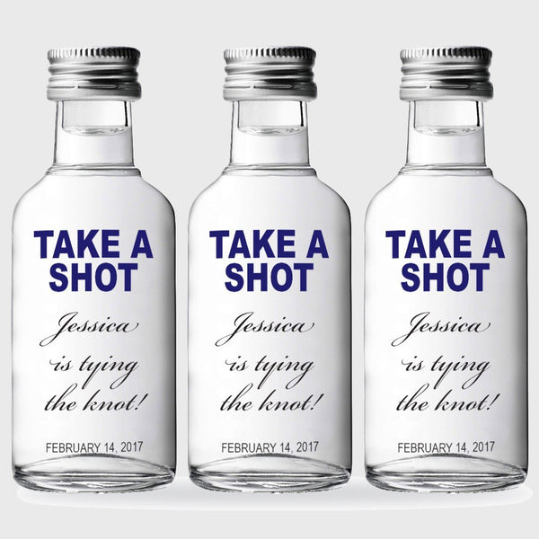 Absolut style Bachelorette Party Favor labels - Labelyourlife