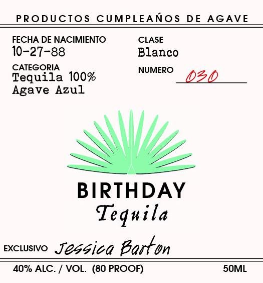 Birthday Favors - Customized Casamigos style labels for 50mL shot bottles - Labelyourlife