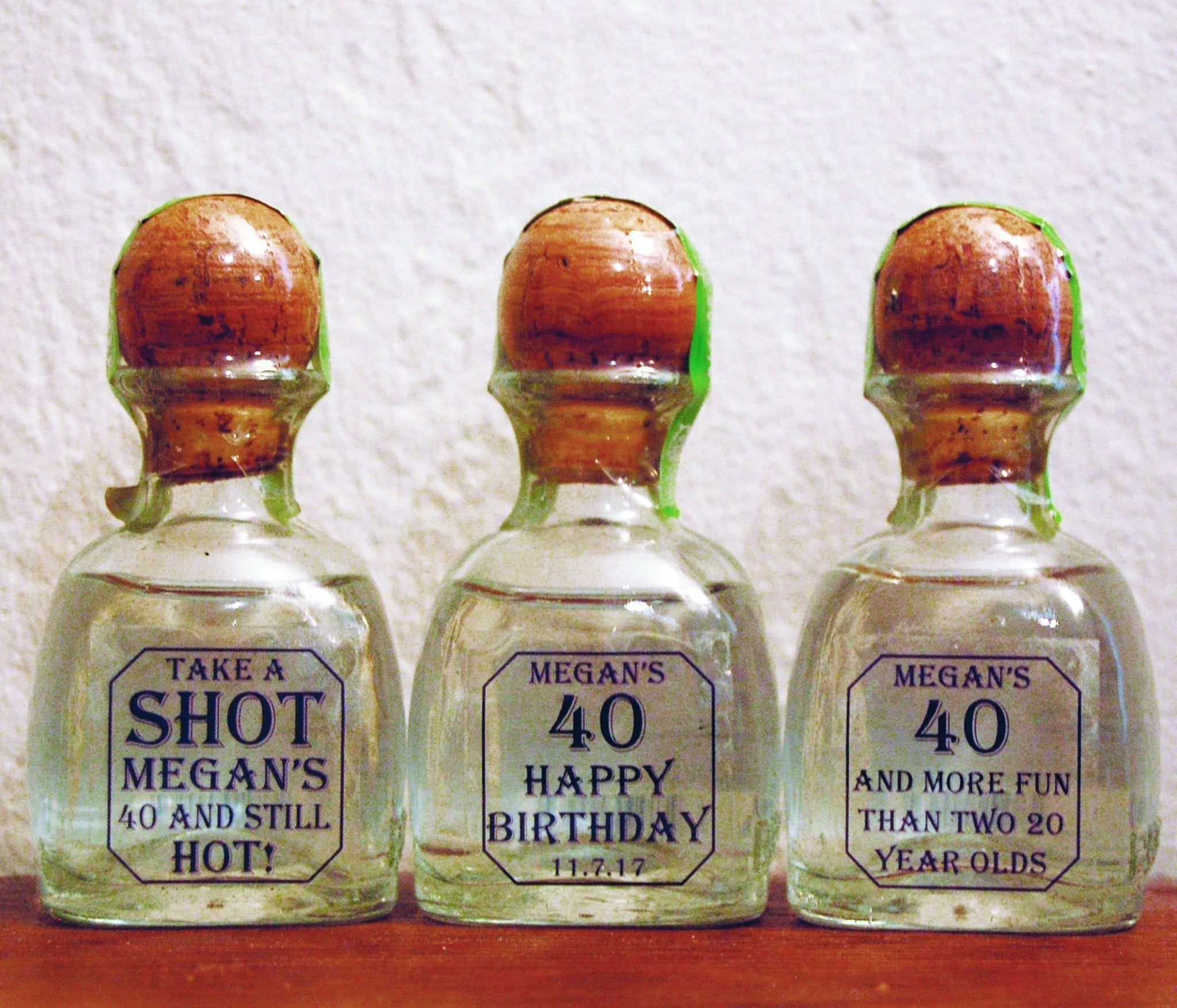 Customised Engraved Birthday Party Favors