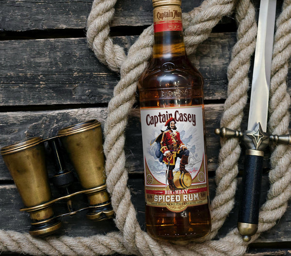 Captain Morgan rum personalized birthday gift labels - Labelyourlife