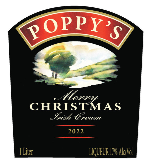 Christmas Bailey's Irish Cream Personalized Labels - Labelyourlife