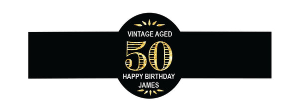 Cigar labels Birthday Party Favors - Labelyourlife