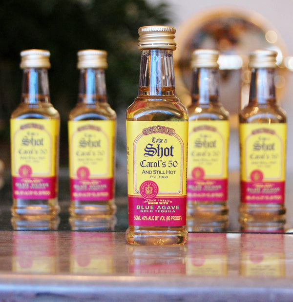 Cuervo Gold Birthday Party Favor labels - Labelyourlife