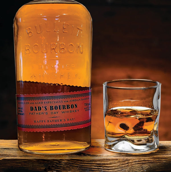 Father's Day Bulleit Bourbon labels - Labelyourlife