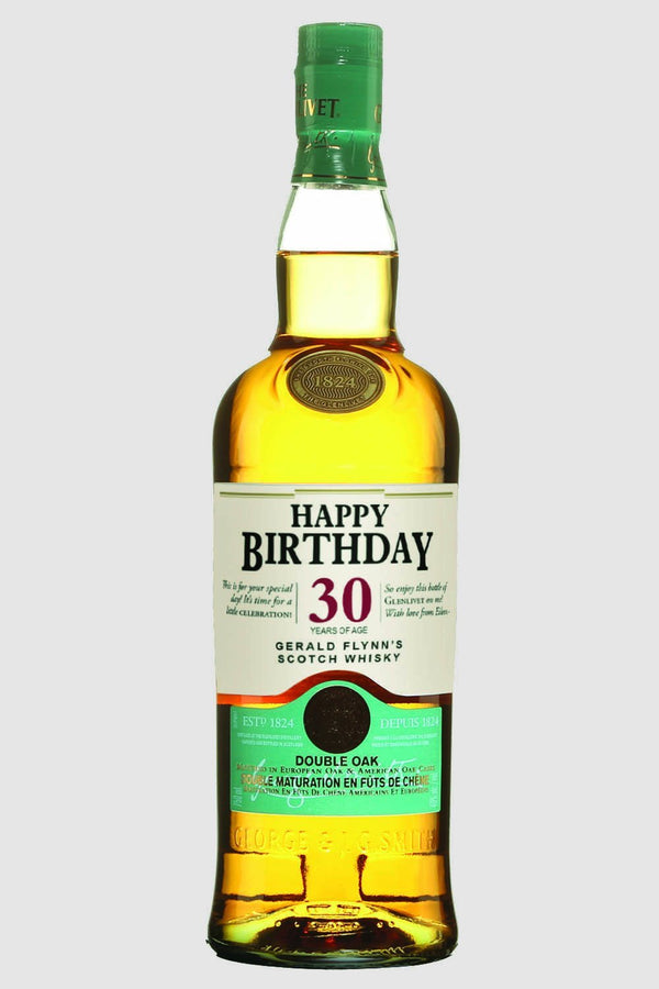 Glenlivet Personalized Birthday Labels - Labelyourlife