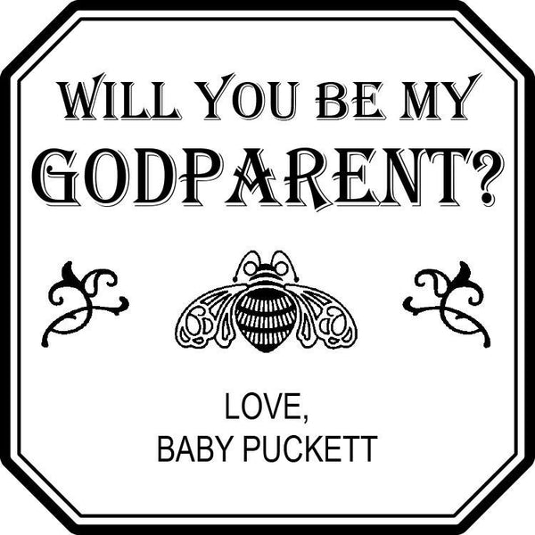 Godparent Patron labels - Labelyourlife