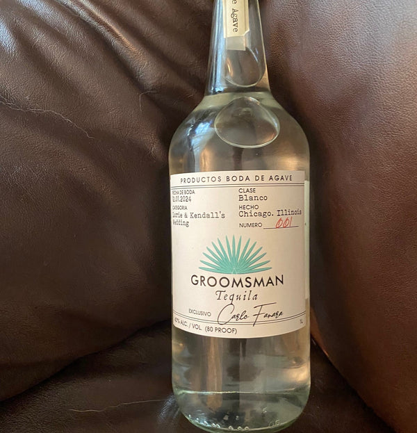 Groomsman Casamigos Tequila gift labels - Labelyourlife