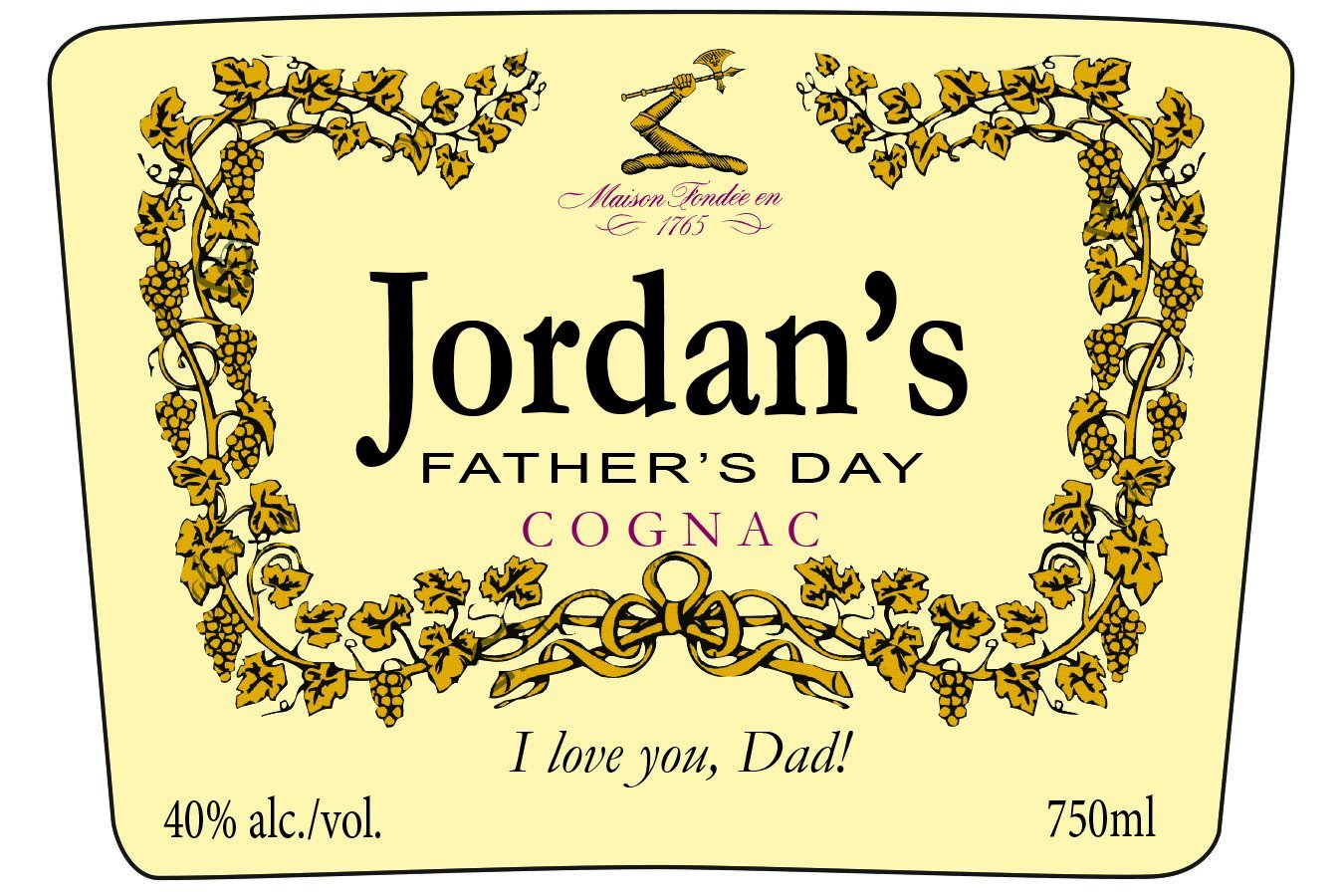 Father's Day Gifts: Gaston Labels