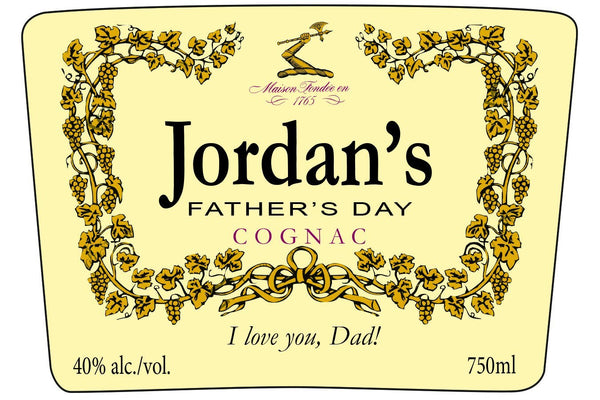 Hennessy Father's Day Gift Label - Labelyourlife