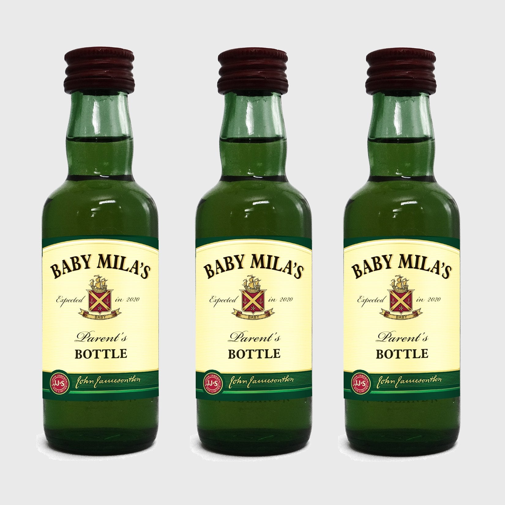 Baby shower liquor favors hot sale