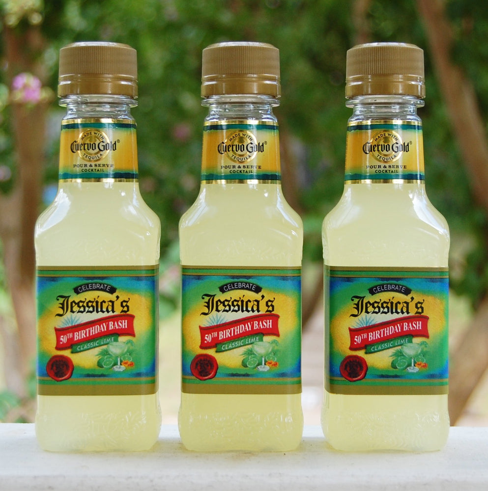 Jose Cuervo Margarita Birthday Party Favor labels