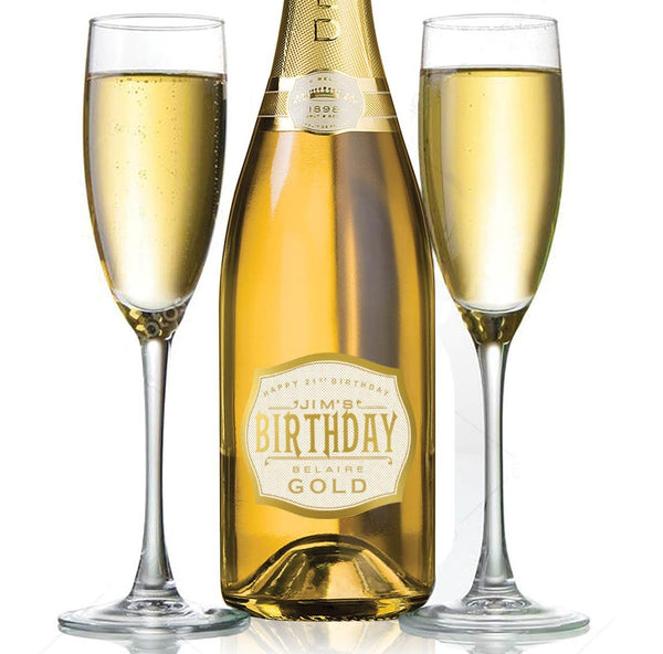 Luc Belaire Gold Label for a special Birthday celebration! - Labelyourlife