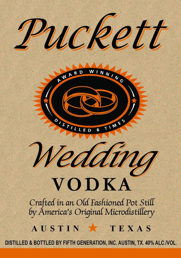 Tito's Vodka Wedding gift labels - Labelyourlife
